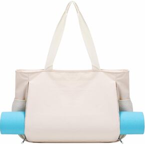 Jumpopack Yoga Mat Bag for Women Yoga Tote Bags Yoga Mat Carrier Pilates Yoga Gym Bag with Wet Pocket