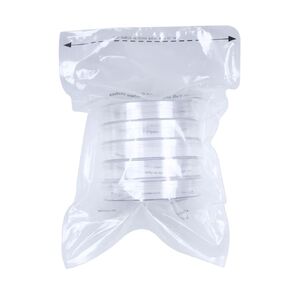 Plastic Petri Dishes with Lids, agar Plates- Perfect for Cell Culture and Microbiology Experiments (5, 150mm)