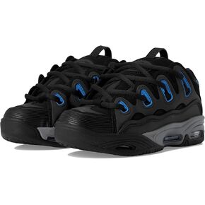 Osiris Men's D3 2001 Skate Shoe, Black/Grey/Blue, 13