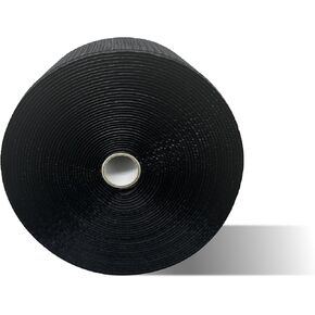 42 ft Gymnastics Mat Hook for Carpet Bonded Foam,4" Wide Hook Mat Fastener for Tumbling, Fastener Nylon Hook Mat for Cheerlead Gym Floor,Black