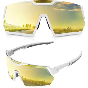Cycling Sports Sunglasses, Polarized UV400 Protection, Sports Baseball Running Golf Cycling for Men Women Youth in Saudi Arabia