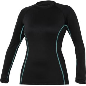 BARE Ultrawarmth Base Layer Top, Womens, Black - S
