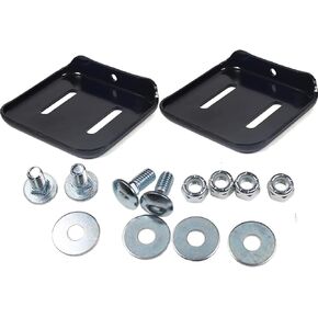 309016E701MA Height Adjuster Skid Shoes for Murray B&S Crafts-Man Sears Snowblower with Hardware (2/Pack)