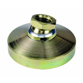 TE-CO 44432 Leveling Pad Zinc Plated, 1/2-13 Thread Size (2-Pack)