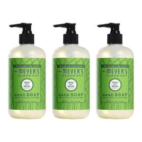 Mrs. Meyer's Fresh Cut Grass Liquid Hand Soap 12.5 Fl Oz (Pack of 2)