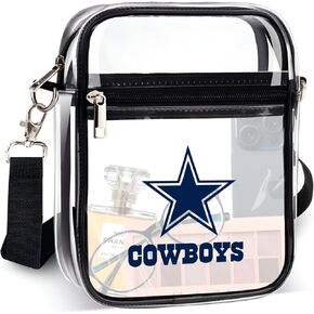 Stadium Approved Clear Bag - Suitable for Concert, Sport Event - Gifts for Football Fans Merch Football Lovers Gifts