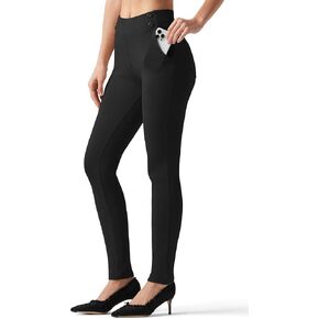Willit Women's Yoga Dress Pants Skinny Work Slacks Leggings Stretch Office Pants High Waisted Casual Business Pants 27"/28"