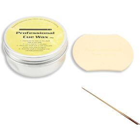 Pool Cue Wax, Stick Cue Wax Silky Pool Silky Shaft Wax Smooth Shaft Maintenance Tool Wax Special for Wooden Pool Cue Shafts