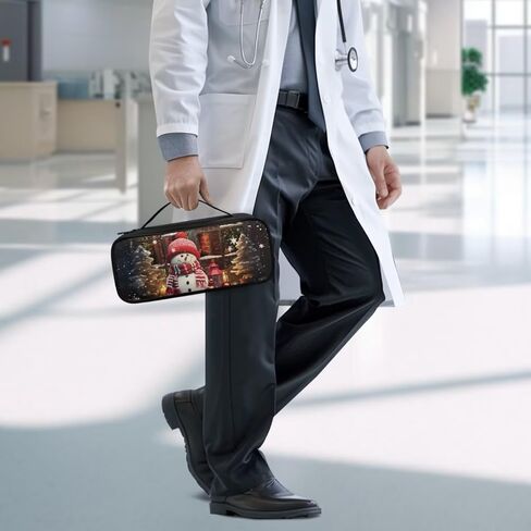 Van Gogh Cat Stethoscope Case Large Protective Stethoscope Casewith Handle Shockproof Hard Organizer Storage Bag Medical Assistant Accessories in Saudi Arabia