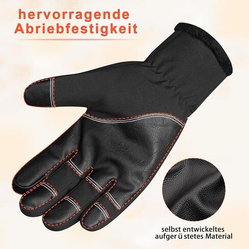 ihuan الشتاء قفازات التزلج للماء الرجال النساء، قفازات ركوب الدراجات الدافئة الثلوج الطقس البارد، القيادة ركوب الدراجات الجري in Kuwait