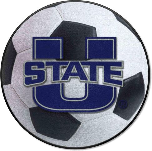 FANMATS 2534 Utah State University All-Star Mat | Navy | 33.75"x42.5" | U State Primary Logo in Saudi Arabia