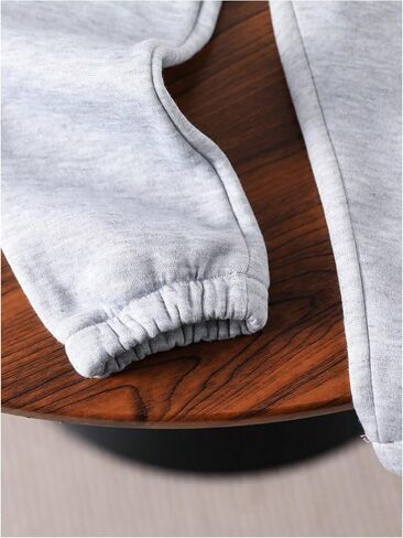 Girl's Elastic Waist Sweatpants Soft Comfy Trendy Casual Jogger Pants Long Trousers in Saudi Arabia
