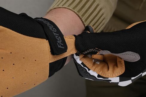 Chessboard Grid Motorcycles Racing Bicycles Full Finger Gloves for Adult Cycling Climbing Riding Biking Outdoor Sports in Kuwait