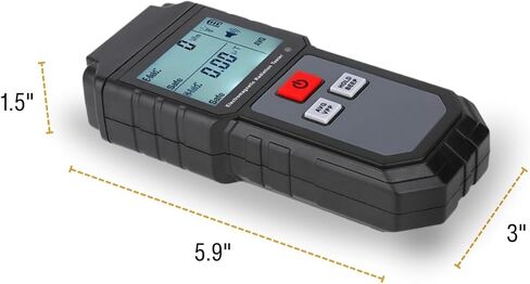 EMF متر مراقبة الإشعاع الكهرومغناطيسي المحمولة EMF تستر حساسية عالية 5 هرتز-3500 ميجا هرتز in Kuwait