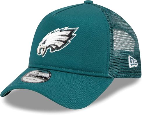 New Era NFL A-Frame 9FORTY Team Color Mesh Trucker Adjustable Hat Cap One Size Fits All in Saudi Arabia