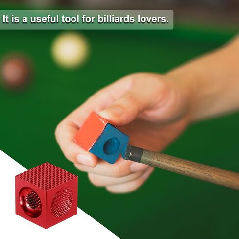 PATIKIL Cube Billiard Pool Cue Tip Repair Tool, 5-in-1 Pool Cue Tip Tool Pool Stick in Kuwait