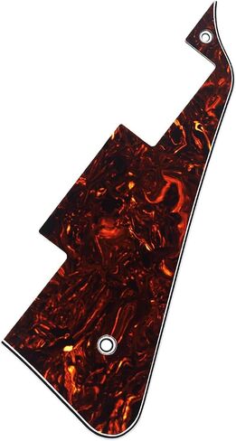 Banworks 1 Ply Les Paul Pickguard LP Pickguard Scratch Plate 2-Hole Electric Guitar Pickguard for Epiphone EPI Les Paul LP JT/HB-06 Chrome Mirror in Kuwait