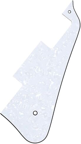 Banworks 1 Ply Les Paul Pickguard LP Pickguard Scratch Plate 2-Hole Electric Guitar Pickguard for Epiphone EPI Les Paul LP JT/HB-06 Chrome Mirror in Kuwait