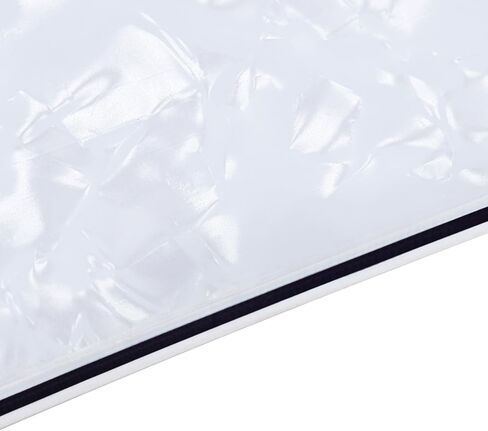 Banworks 1 Ply Les Paul Pickguard LP Pickguard Scratch Plate 2-Hole Electric Guitar Pickguard for Epiphone EPI Les Paul LP JT/HB-06 Chrome Mirror in Kuwait