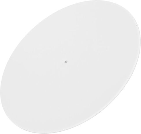 Turntable Mat Record Platter Slipmat, Platter Slipmat for 12 Vintage Record Player, Reduces Noise From Static Dust (White) in Saudi Arabia