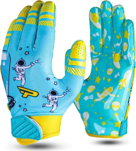 Alien Grip Infinite Pro Edition Football Gloves –Endless Game – GripPro Tech for Adult, Kids & Youth Football Gloves, No Peel, Ever Tacky in Saudi Arabia