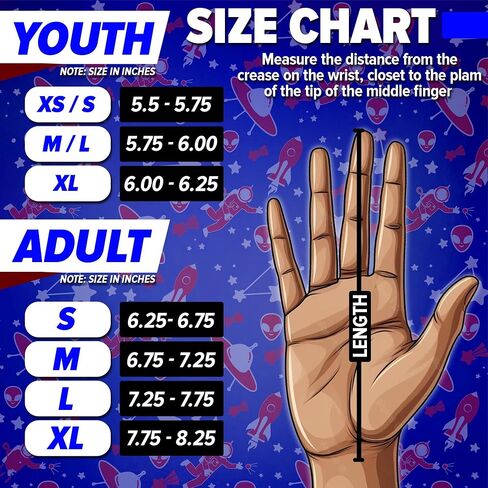 قفازات كرة القدم Alien Grip Infinite Pro Edition - لعبة لا نهاية لها - GripPro Tech للبالغين والأطفال والشباب، قفازات كرة القدم، بدون تقشير، مبتذلة على الإطلاق in Kuwait