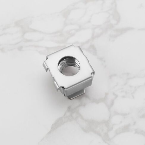 20pcs M8 Cage Nuts 304 Stainless Steel Nuts Assembly Kit for Network Cabinets Server Cabinets Electronics Casings Racks Silver in Kuwait