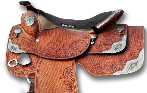 ComfortRider Saddle Cushion - New Version, Thicker Memory Shock-Absorbing Seat Pad for Western Saddles by OrthoRide Upgraded Internal Cushion. in Kuwait