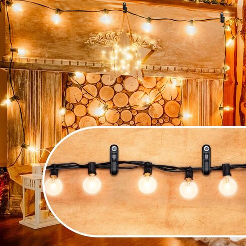 Benelabel 20-Pack Screw in Hooks, String Light Hooks Outdoor, Hanger Hooks, Screw Hooks, Christmas Light Hooks, Gazebo Hooks for Hanging Fairy Lights Christmas Light Plants Cup Birdcage Wind Chime in Saudi Arabia