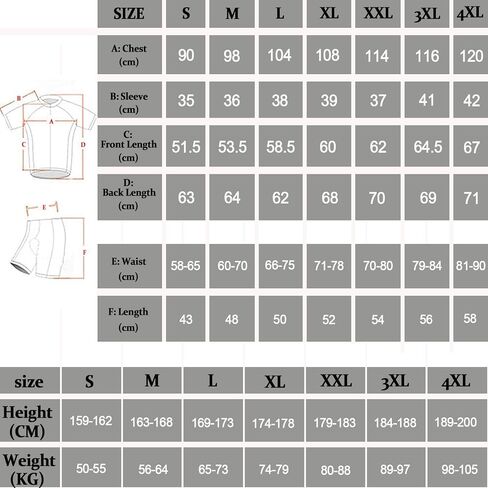 Men's Cycling Clothing Set Cycling Jersey Short Sleeve Suits Bib Shorts Men with 3D Padded Cycling Shirt Men kit in Saudi Arabia