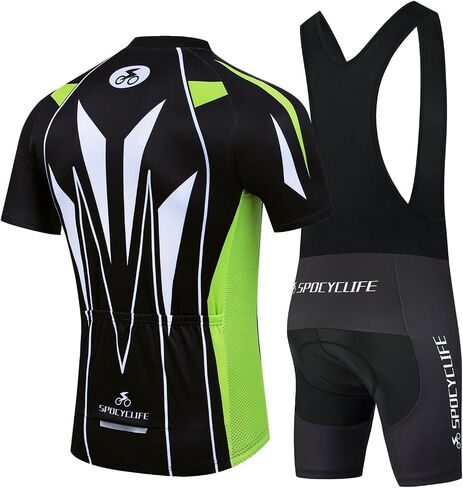 Men's Cycling Clothing Set Cycling Jersey Short Sleeve Suits Bib Shorts Men with 3D Padded Cycling Shirt Men kit in Saudi Arabia