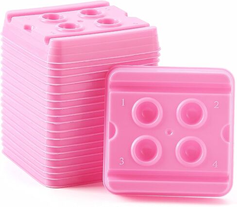 JMU 200 Pcs Dental Mixing Well -4 Wells, Dentist Disposable Mini Mixing Trays in Saudi Arabia