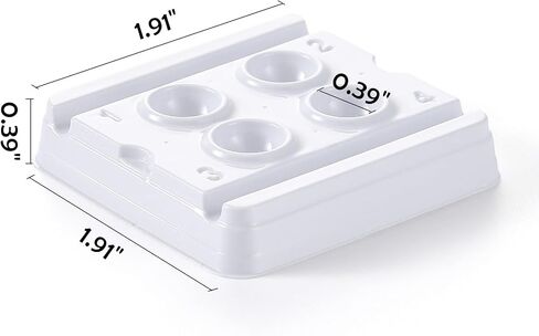 JMU 200 Pcs Dental Mixing Well -4 Wells, Dentist Disposable Mini Mixing Trays in Saudi Arabia