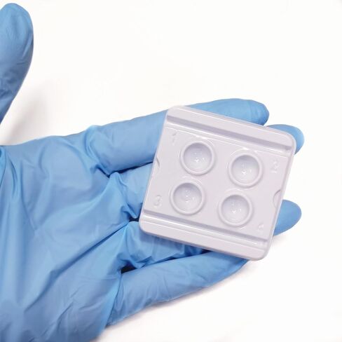 JMU 200 Pcs Dental Mixing Well -4 Wells, Dentist Disposable Mini Mixing Trays in Saudi Arabia