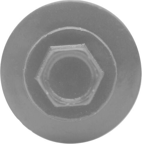 برغي السقف المعدني: (250) برغي سقف معدني من صفائح الزنك السداسية مقاس 1-1/2 بوصة مقاس 12 × 1-1/2 بوصة. مسامير حادة من المعدن إلى مسامير خشبية. غسالة EPDM مقاس 5/8 بوصة. in Kuwait