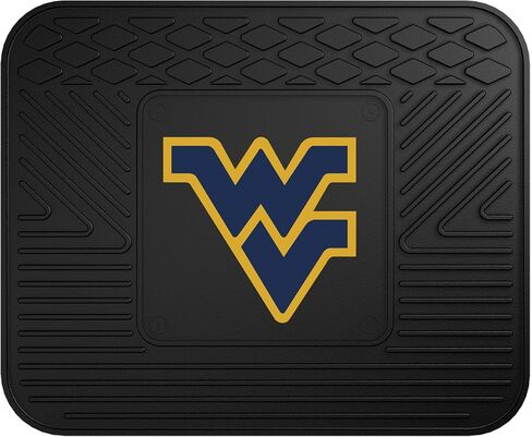 FANMATS NCAA West Virginia University Mountaineers Vinyl Utility Mat , 14"x17" in Saudi Arabia