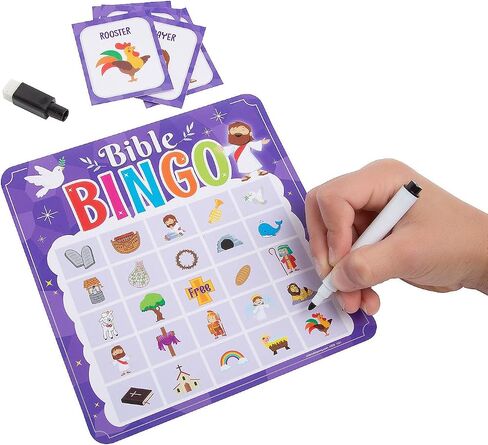 Fun Express Bible Dry Erase Bingo Game in Saudi Arabia