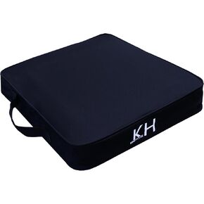 Black Chair Cushion, Stadium Seating for Bleachers, Best for Camping, Bleachers, Sports Events