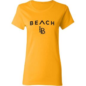 NCAA Arch Logo, Team Color Womens T Shirt, College, University