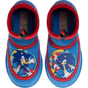 Josmo Kids Sonic Water Shoes for Boys - Pool Aqua Socks Slip On Quick Dry (5-10 Toddlers / 11-12 Little Kids)