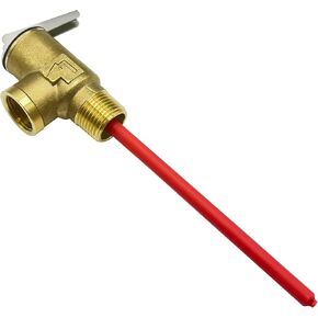 Upgraded 91604 Atwood 1/2" 150PSI 210°F RV Temperature and Pressure Relief Valve for GC6AA GC10A G6A GC10A GCH6A EHM4/6/11/20 G9/G16/GE9/GE16/GEH9/GEH Series Water Heater or 1/2" 150PSI Water Heater