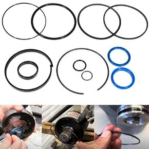 Hydraulic Log Splitter Cylinder Rebuild Seal Kit Suitable for 4.5" Bore x 1.75" Rod Cylinder