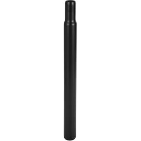Universal 27.2x300mm Black Bike Seat Posts Durable Bike Saddle Post Seat Tube Steel 1 Pc