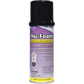 Nu-Calgon 4293-04 (12 oz. Can) Nu-Foam Expanding and Insulating Sealant, Beige