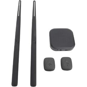 Electric Air Drum Set, Virtual Drumsticks Set, RGB Portable 3D Motion Sensing Air Drum Kit with Drumsticks Pedals Bluetooth & 8 Sounds for Adults Kids Percussion Accessories