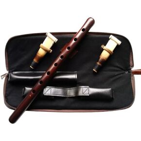 Professional Duduk Armenian Key A Apricot Wood, Professional 2 Reeds, Leather Case, Playing Instruction, A
