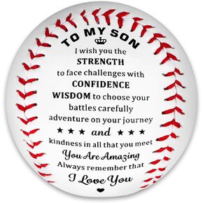 ACCOLIAMBER Stocking Stuffers for Teens Boys Baseball for Son from Mom Dad Adult Son Gift Ideas Valentines Day Gifts for Son Birthday Teenage Boy Gifts for Son Baseball Accessories Gifts for Boys