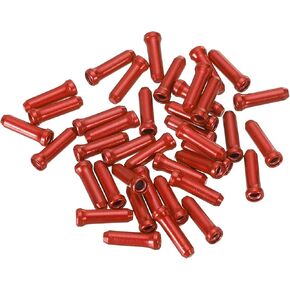 PATIKIL Bike Spoke Nipple 0.5" x 0.2", 40 Pack Alloy Mountain Bicycle Spoke Cap for Cycling Replacement Accessories, Red