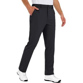 TACVASEN Mens Golf Pants Stretch Lightweight Classic Fit Dress Pants for Men Slacks Casual Work Trousers with 5 Pockets