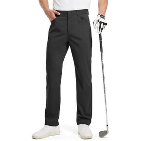 TBMPOY Men's Golf Pants Classic-Fit Dress Work Pants with 5 Pockets Lightweight Comfort Business Casual Pants